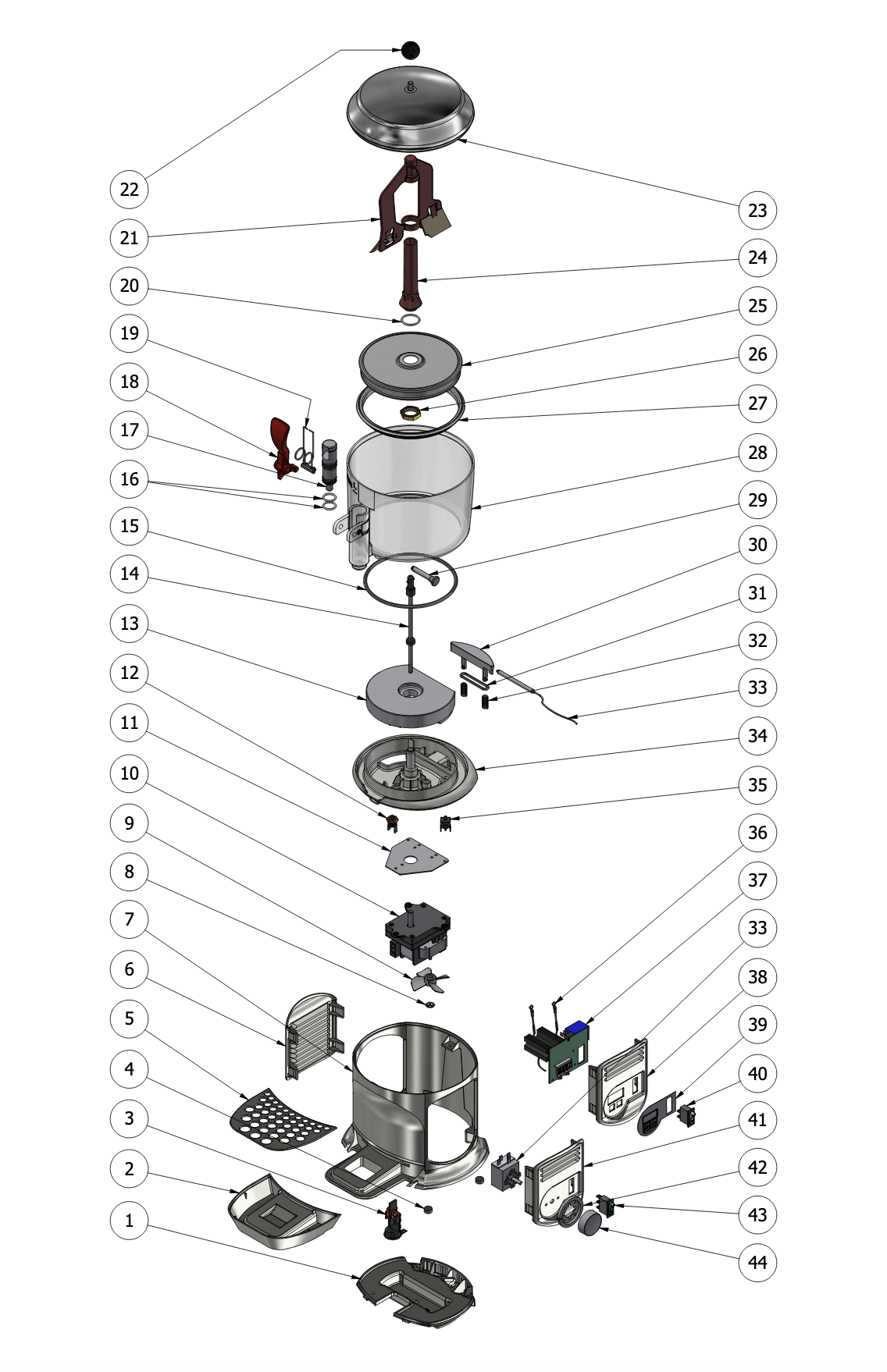 ugolini delice3 technický nákres