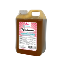 Suroviny na milksake sirup - toffe caramel