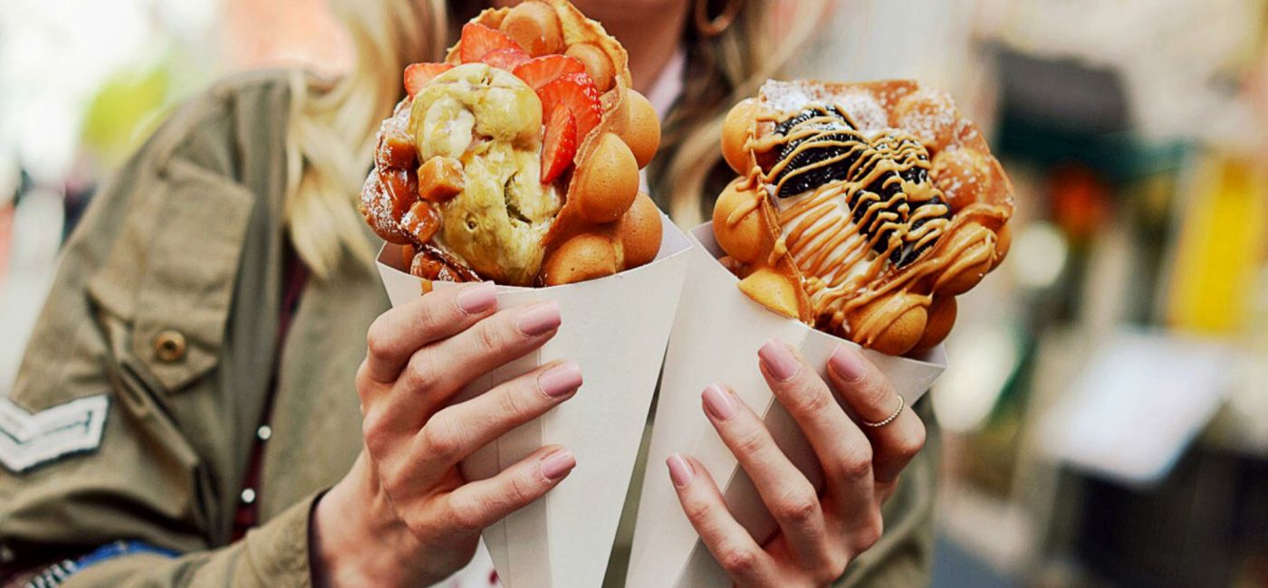Bubble waffle - novinka na rok 2019