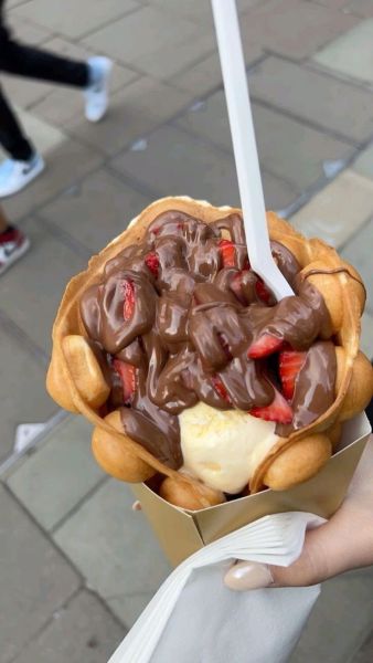 Prášok na výrobu Bubble waffle