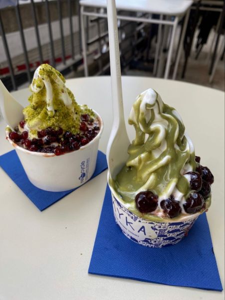 Poleva, topping pistácia