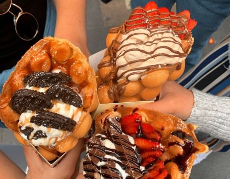 Prášok na výrobu Bubble waffle